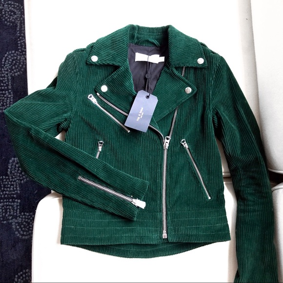 rag & bone Jackets & Blazers - 🆕 RAG & BONE BOTTLE GREEN MERCER MOTO JACKET!